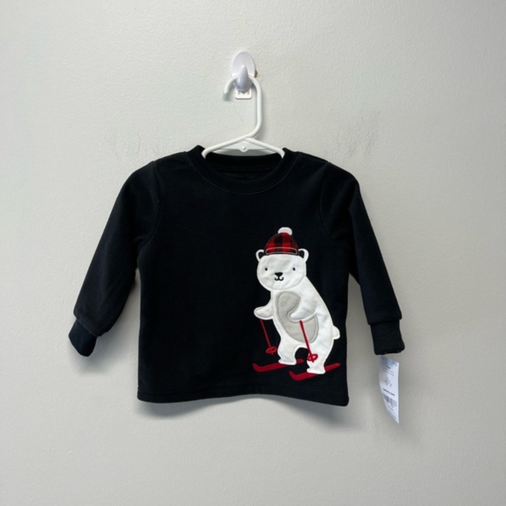 NWT Baby Carter’s Fleece Top 12 Months